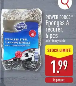 ALDI Eponges à recurer aanbieding