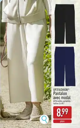 ALDI Pantalon avec modal aanbieding