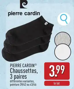 ALDI Pierre cardin chaussettes aanbieding