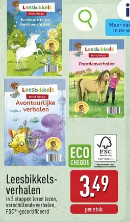 ALDI Leesbikkels-verhalen aanbieding