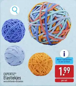 ALDI Expertiz elastiekjes aanbieding