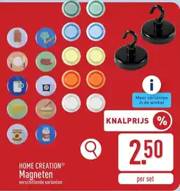 ALDI Home creation magneten aanbieding