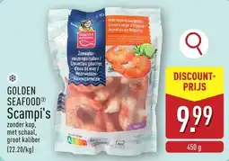 ALDI Golden Seafood Scampi's aanbieding