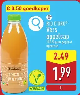 ALDI Rio d'oro appelsap aanbieding