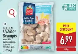 ALDI Golden seafood scampis aanbieding
