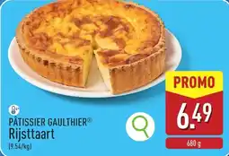 ALDI Pâtissier gaultier rijsttaart aanbieding