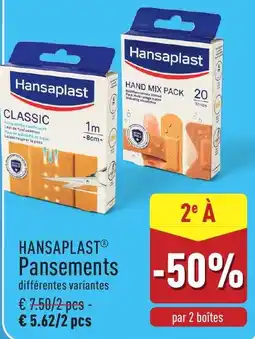 ALDI Hansaplast Pansements aanbieding