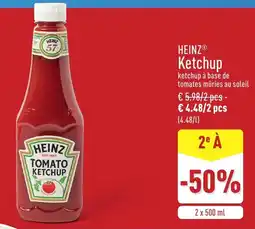 ALDI Heinz tomato ketchup aanbieding