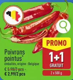 ALDI Poivrons pointus aanbieding