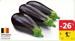 Carrefour Market Aubergines aanbieding