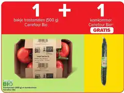 Carrefour Market Trostomaten en komkommer aanbieding