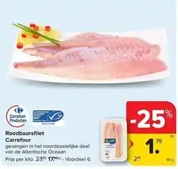 Carrefour Market Roodbaarsfilet Carrefour aanbieding