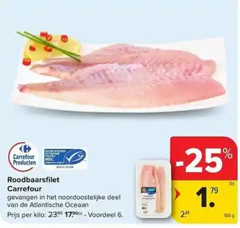 Carrefour Market Roodbaarsfilet Carrefour aanbieding