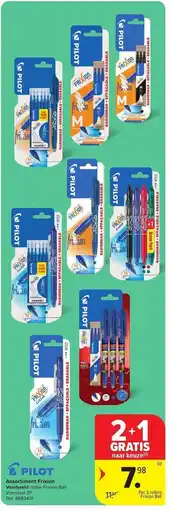 Carrefour Assortiment Frixion aanbieding