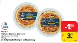 Carrefour Market Quiche Traiteur Gourmet Carrefour aanbieding