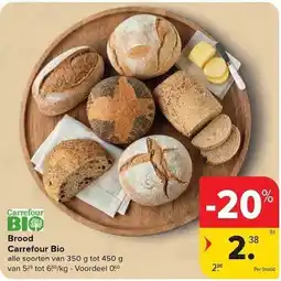 Carrefour Market Brood Carrefour Bio aanbieding