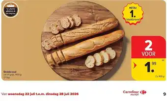 Carrefour Market Stokbrood aanbieding