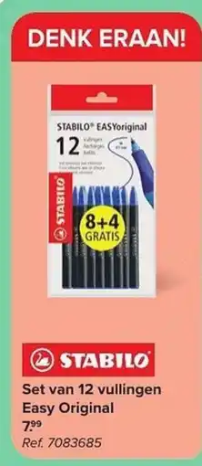 Carrefour Set van 12 vullingen Easy Original aanbieding