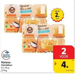Carrefour Market Rijstpap Carrefour aanbieding