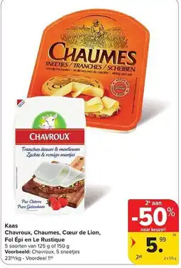 Carrefour Market Kaas aanbieding