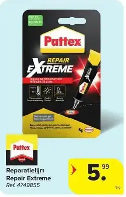 Carrefour Reparatielijm repair extreme aanbieding