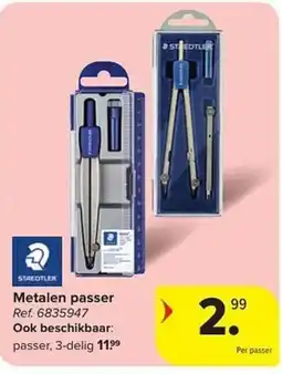 Carrefour Metalen passer aanbieding