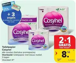 Carrefour Market Toiletpapier Cosynel aanbieding
