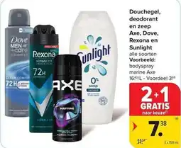 Carrefour Market Douchegel, deodorant en zeep aanbieding