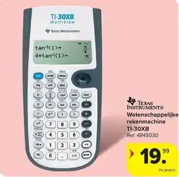 Carrefour Texas instruments wetenschappelijke rekenmachine ti-30xb aanbieding