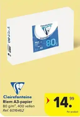 Carrefour Clairefontaine Riem A3-papier aanbieding