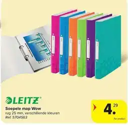 Carrefour Soepele map Wow aanbieding
