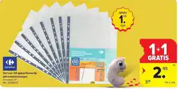 Carrefour A4-instekhoesjes aanbieding
