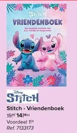 Carrefour Stitch - Vriendenboek aanbieding