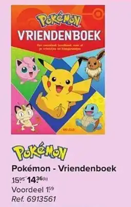 Carrefour pokemon - vriendenboek aanbieding