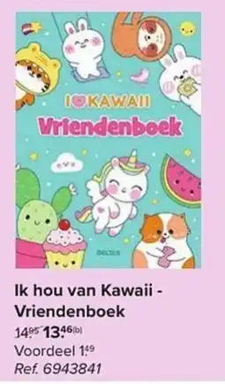 Carrefour Ik hou van Kawaii - Vriendenboek aanbieding