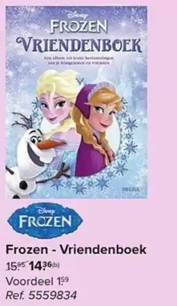 Carrefour Frozen - Vriendenboek aanbieding