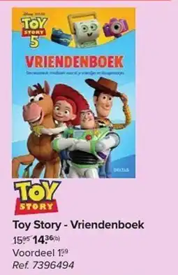 Carrefour Toy Story - Vriendenboek aanbieding