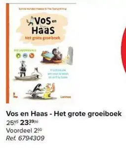 Carrefour Vos en Haas - Het grote groeibook aanbieding