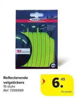 Carrefour Reflectorrende velgstickers aanbieding