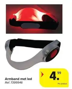 Carrefour Armband met led aanbieding