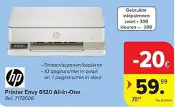 Carrefour Printer Envy 6120 All-in-One aanbieding