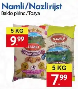 Tanger Markt Baldo pirinc aanbieding