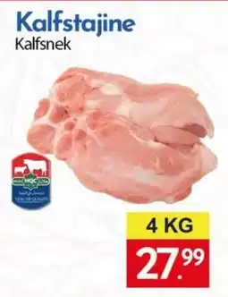 Tanger Markt Kalfstajine aanbieding