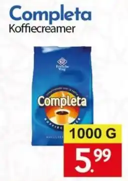Tanger Markt Completa koffiecremer aanbieding