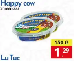 Tanger Markt Happy cow smeerkaas aanbieding