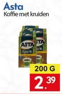 Tanger Markt Asta koffie met kruiden aanbieding