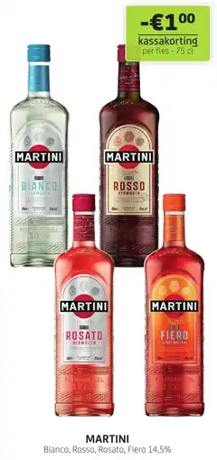 BelBev Martini aanbieding