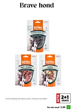 Intratuin Proline Boxby hondensnacks aanbieding