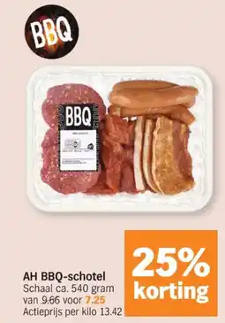 Albert Heijn AH BBQ-schotel aanbieding