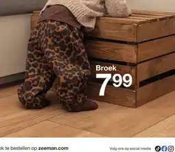 Zeeman Broek aanbieding